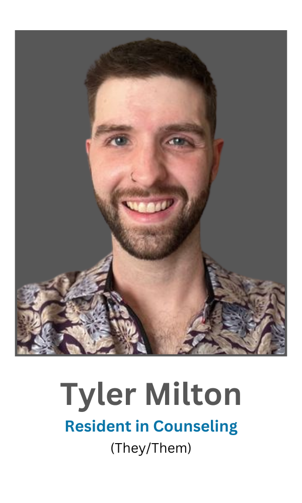 Tyler Milton, Resident in Counseling, RIC, Hilltop Counseling, Virginia Beach