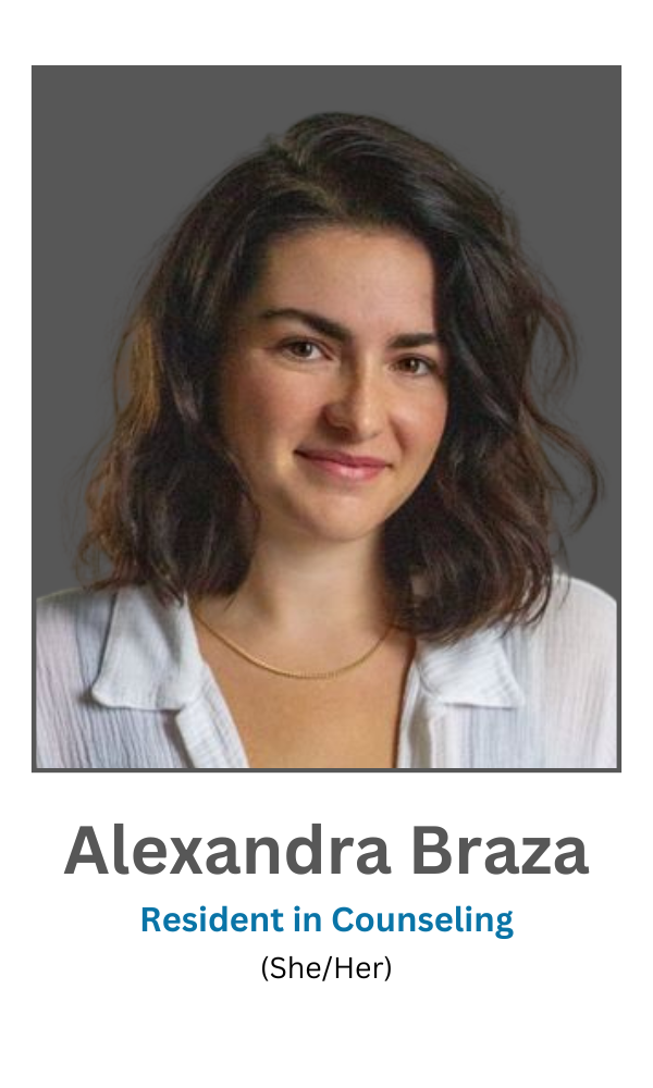 Alexandra Lexie Braza, Resident in Counseling, RIC, Hilltop Counseling, Virginia Beach