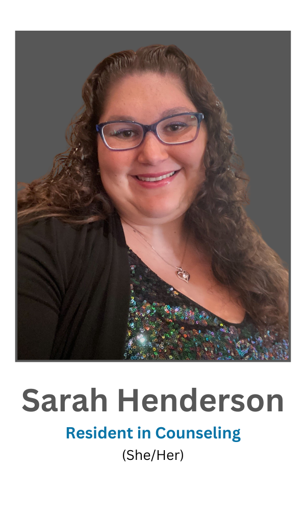 Sarah Henderson, Resident in Counseling, RIC, Hilltop Counseling, Virginia Beach