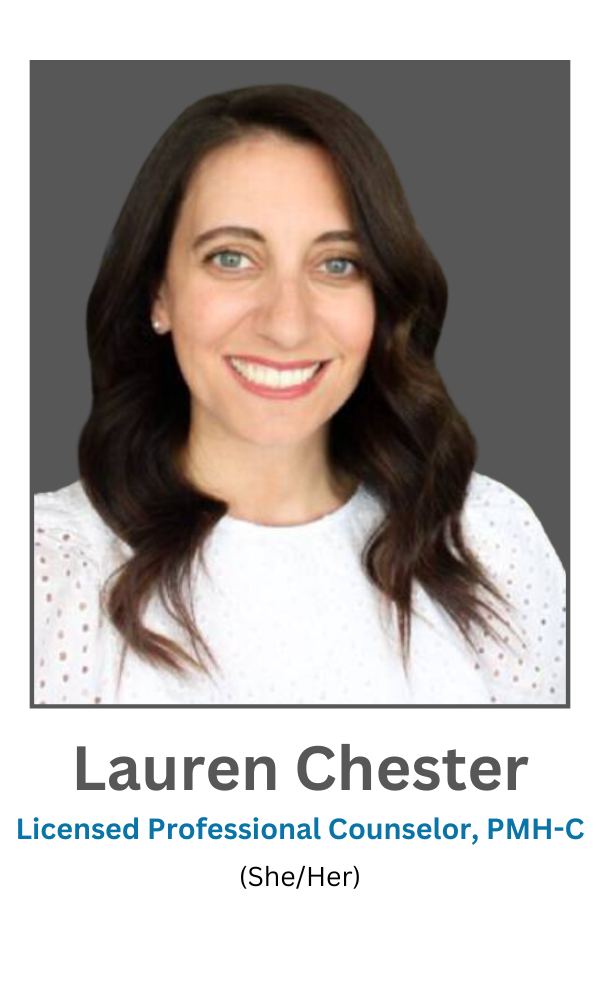 Lauren Chester, LPC, Licensed Professional Counselor,PMH-C, Hilltop Counseling, Virginia Beach