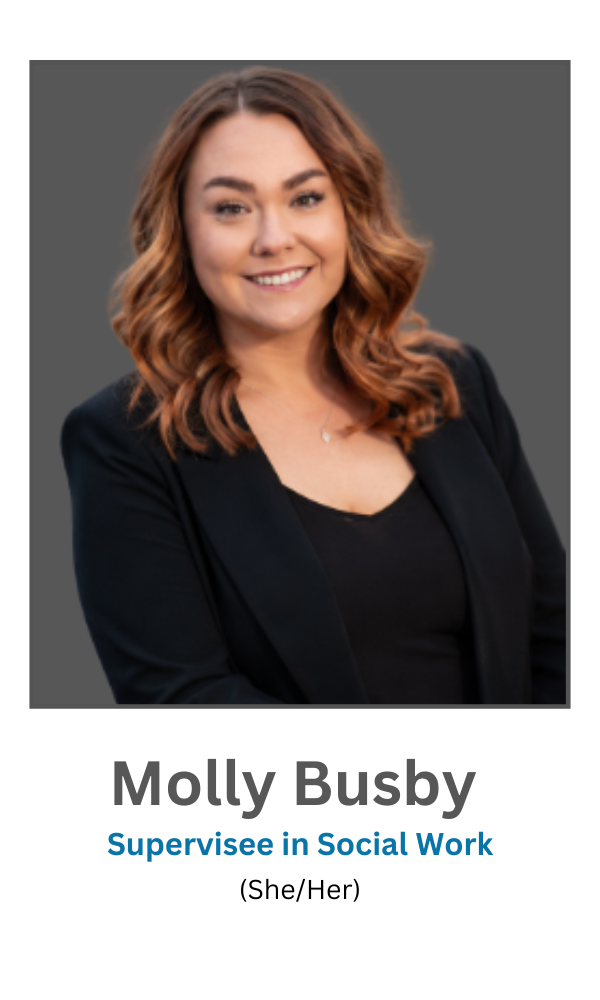 Molly Busby, Supervisee in Social Work, Hilltop Counseling, Virginia Beach