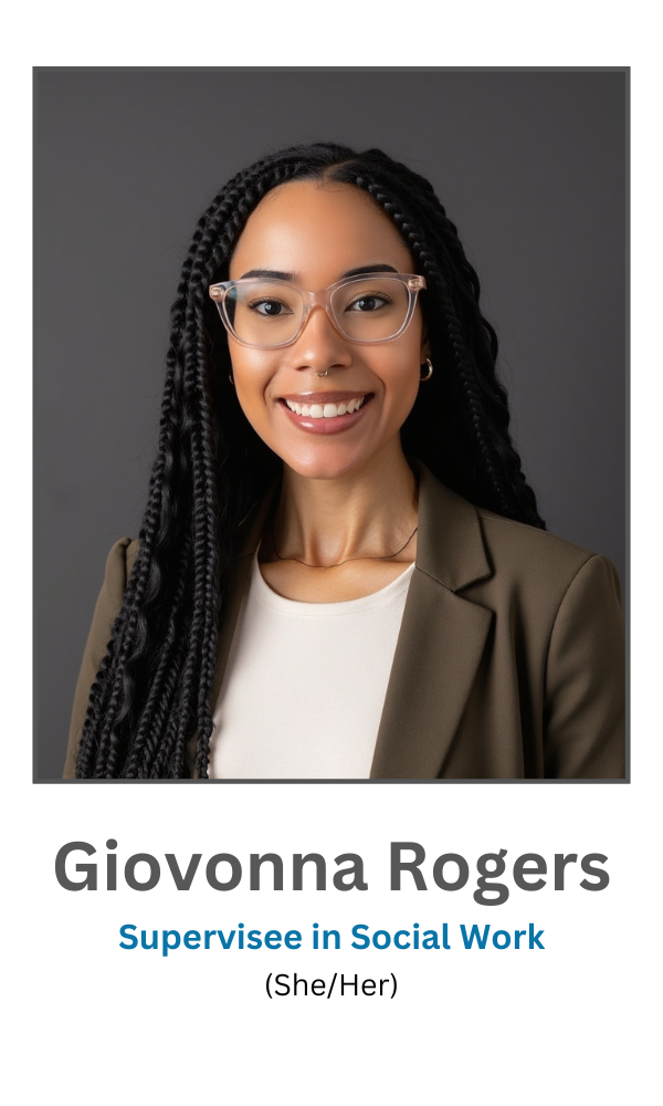 Giovonna Rogers, Supervisee in Social Work, Hilltop Counseling, Virginia Beach